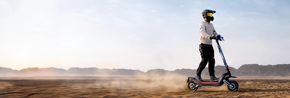 Monopattino elettrico per avventure fuoristrada