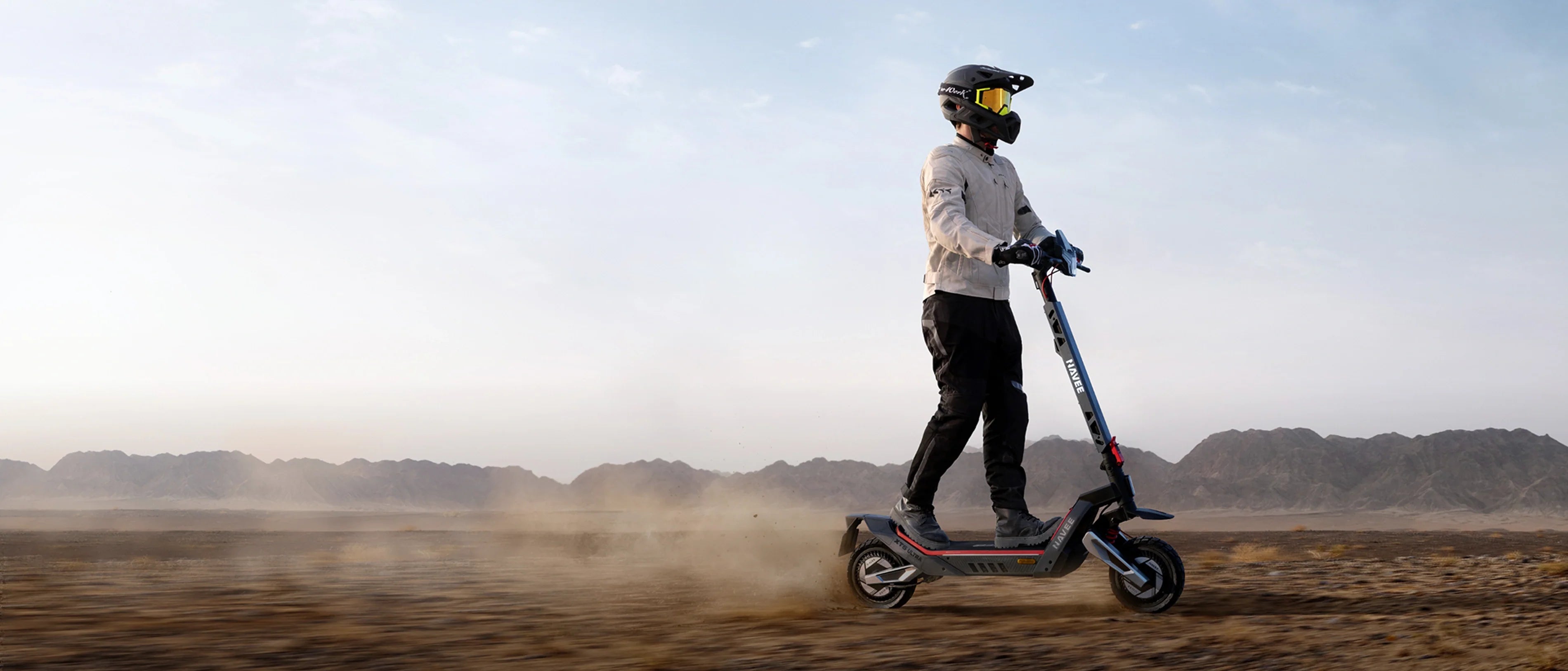 Monopattino elettrico per avventure fuoristrada