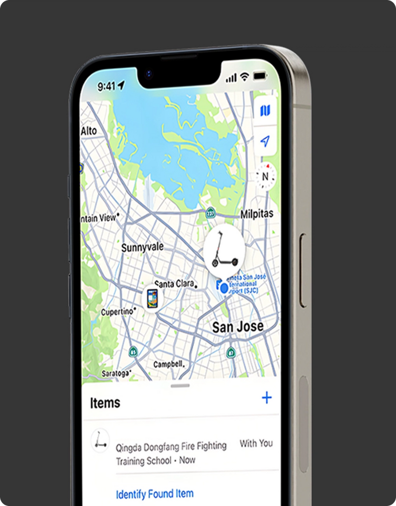 Integrazione Apple Find My